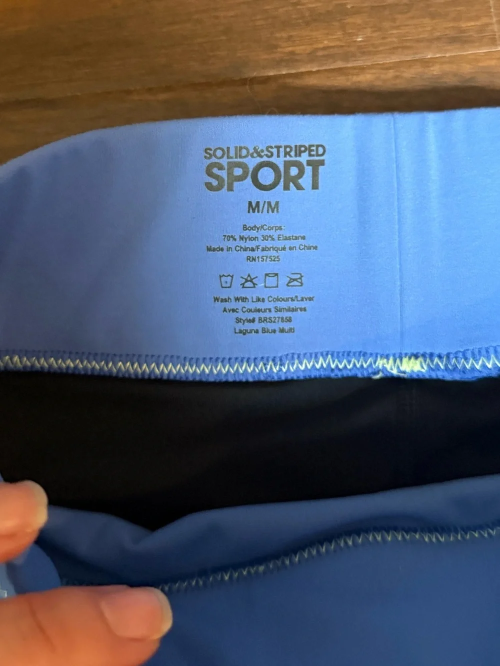 Solid & Striped Trek Belt Bag Legging size medium
